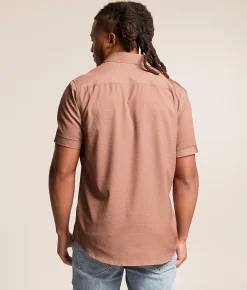 Tops | J.B. Holt Standard Performance Shirt Mauve Cream