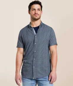 Tops | J.B. Holt Standard Performance Stretch Shirt Navy