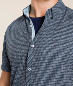 Tops | J.B. Holt Standard Performance Stretch Shirt Navy