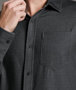 Tops | Maven Co-op Standard Performance Stretch Shirt Black Grey
