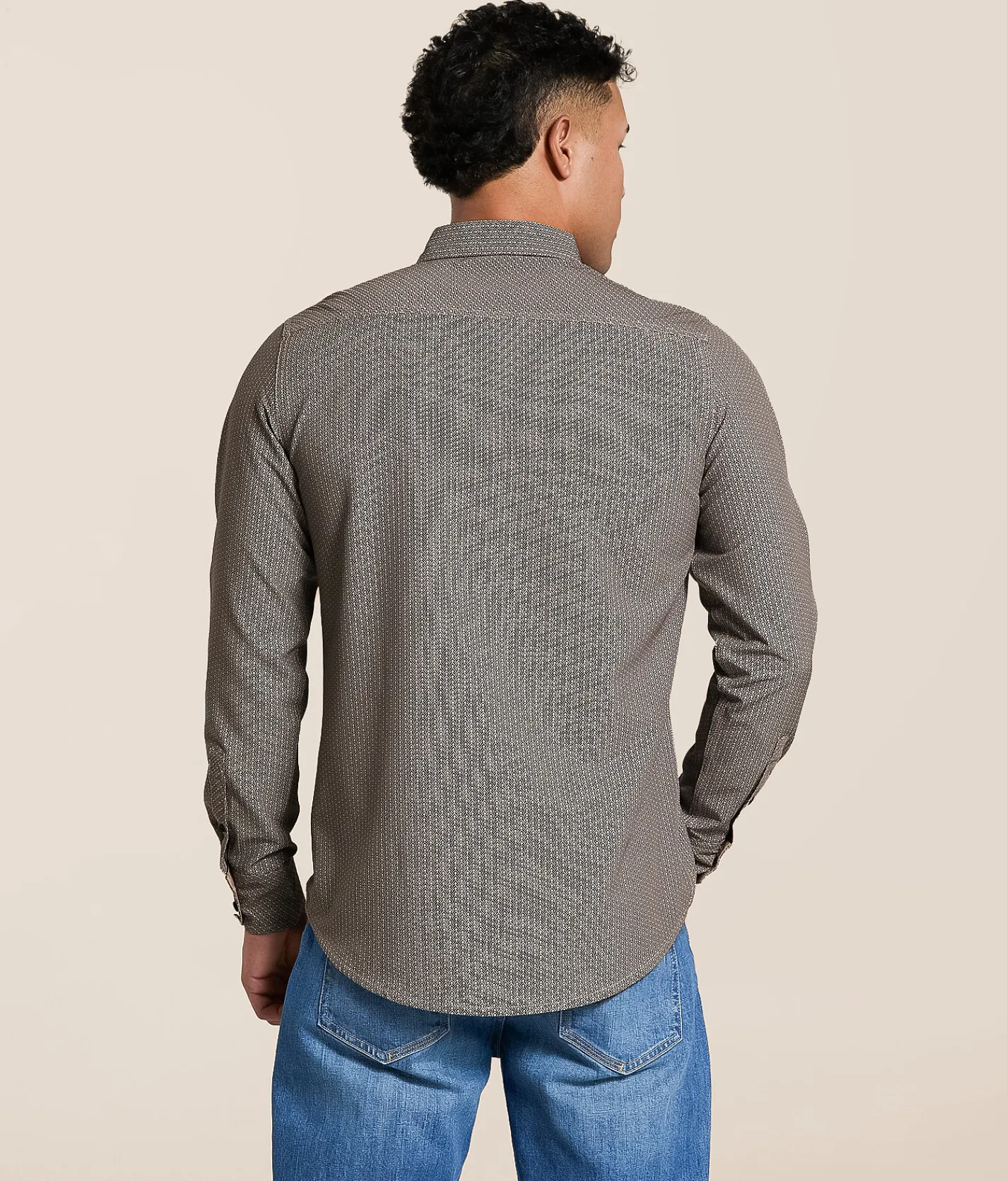 Tops | J.B. Holt Standard Performance Stretch Shirt Black Tan