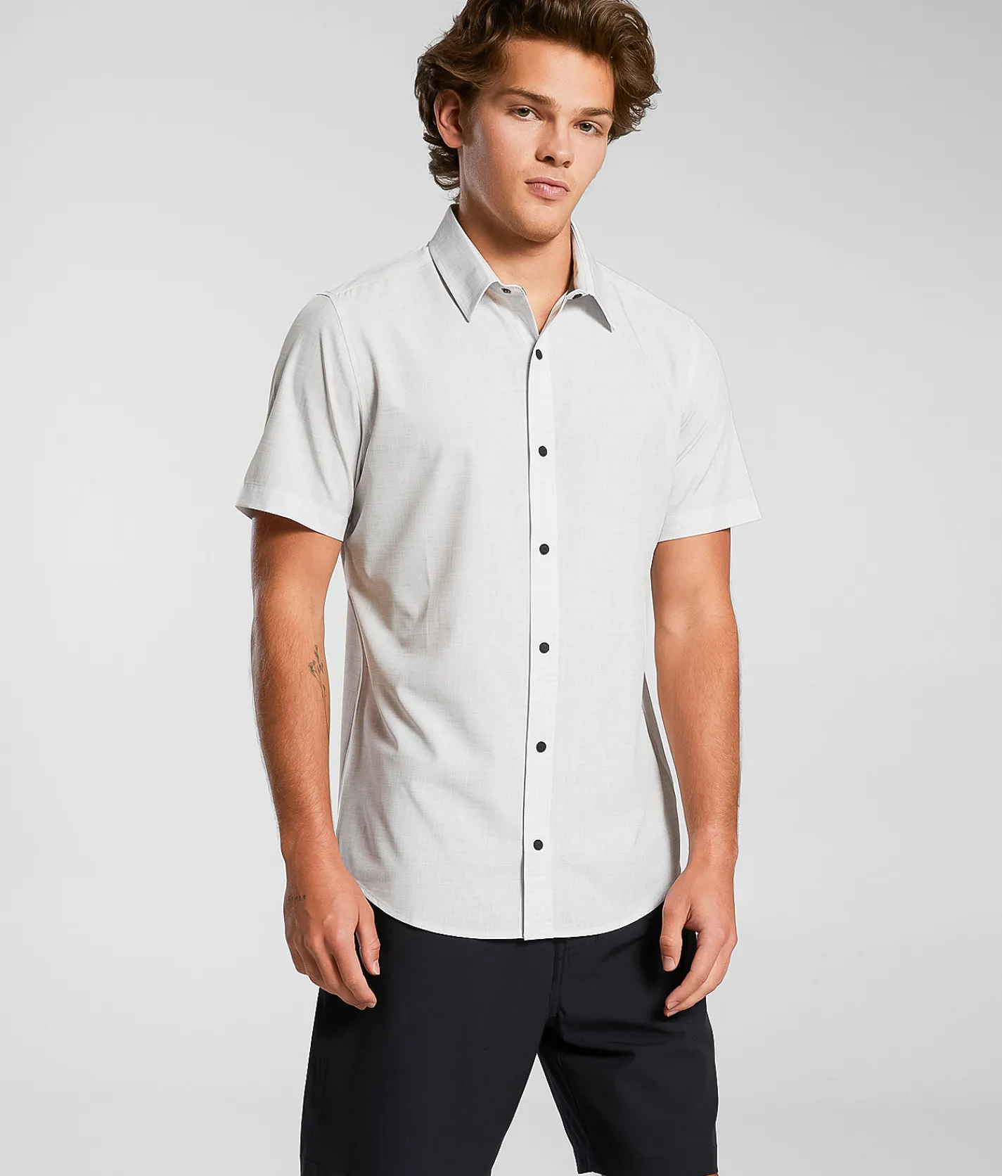Maven Co-op Standard Performance Stretch Shirt Natural Best