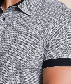 Tops | J.B. Holt Standard Performance Stretch Shirt White Black Tan