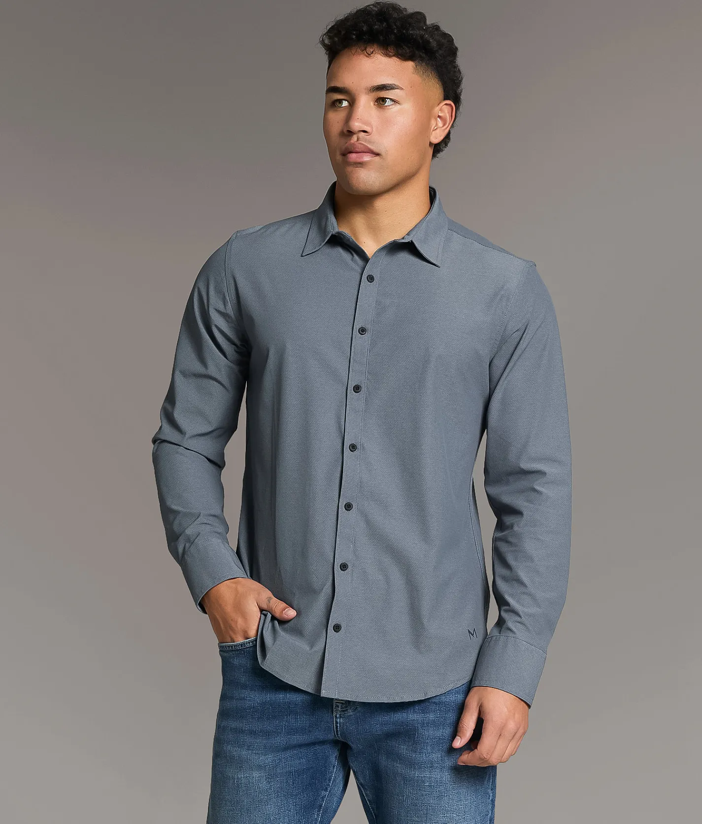 Maven Co-op Standard Performance Stretch Shirt Storm Best