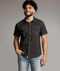 Tops | BKE Standard Shirt Black