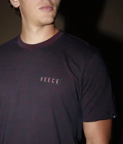 Veece Star Bound T-Shirt Dirty Red Proslub