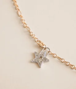 BKE Star Necklace Gold Outlet