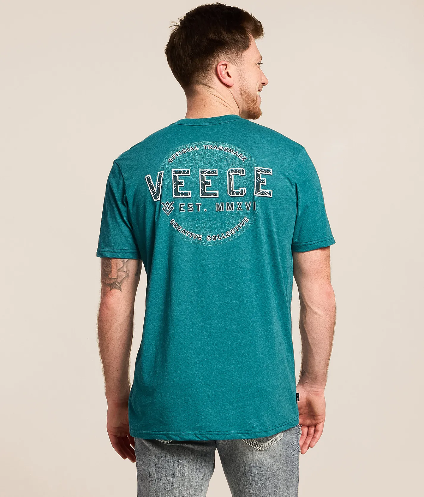 Veece Static Echo T-Shirt Teal Best