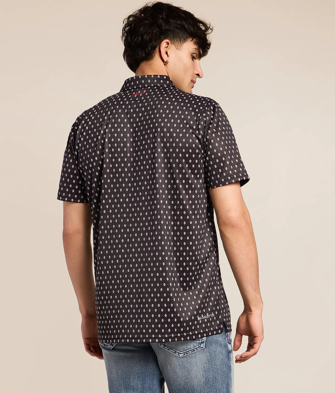 Ariat Steel TEK Polo Black Outlet