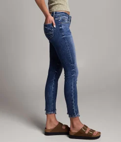 BKE Stella Ankle Skinny Stretch Jean Olsen 2 New