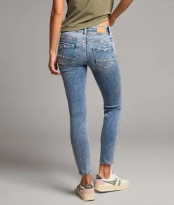 BKE Stella Ankle Skinny Stretch Jean Kaolin Outlet