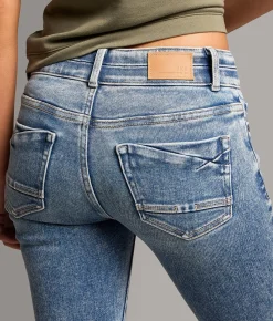 BKE Stella Ankle Skinny Stretch Jean Kaolin Outlet