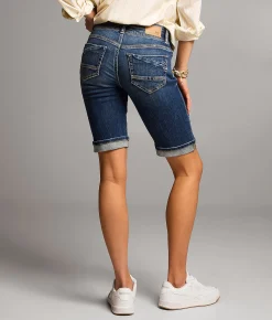 Shorts | BKE Stella Bermuda Stretch Short Mintle 8