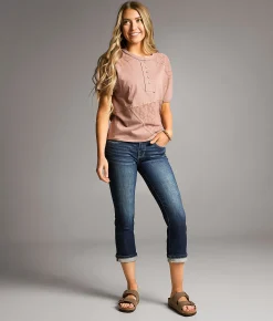 Jeans|Bottoms | BKE Stella Capri Stretch Jean Holder 3