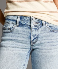 BKE Stella Cropped Straight Stretch Jean Kyllo Outlet