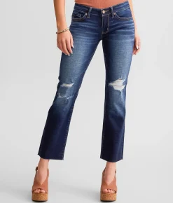 BKE Stella Cropped Straight Stretch Jean Stott New