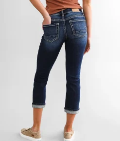 Jeans|Bottoms | BKE Stella Cuffed Stretch Capri Jean Shada 2