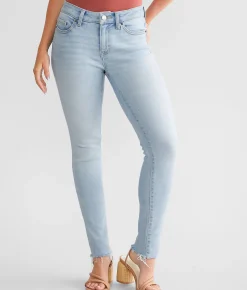 BKE Stella Mid-Rise Ankle Skinny Stretch Jean Penrod Hot