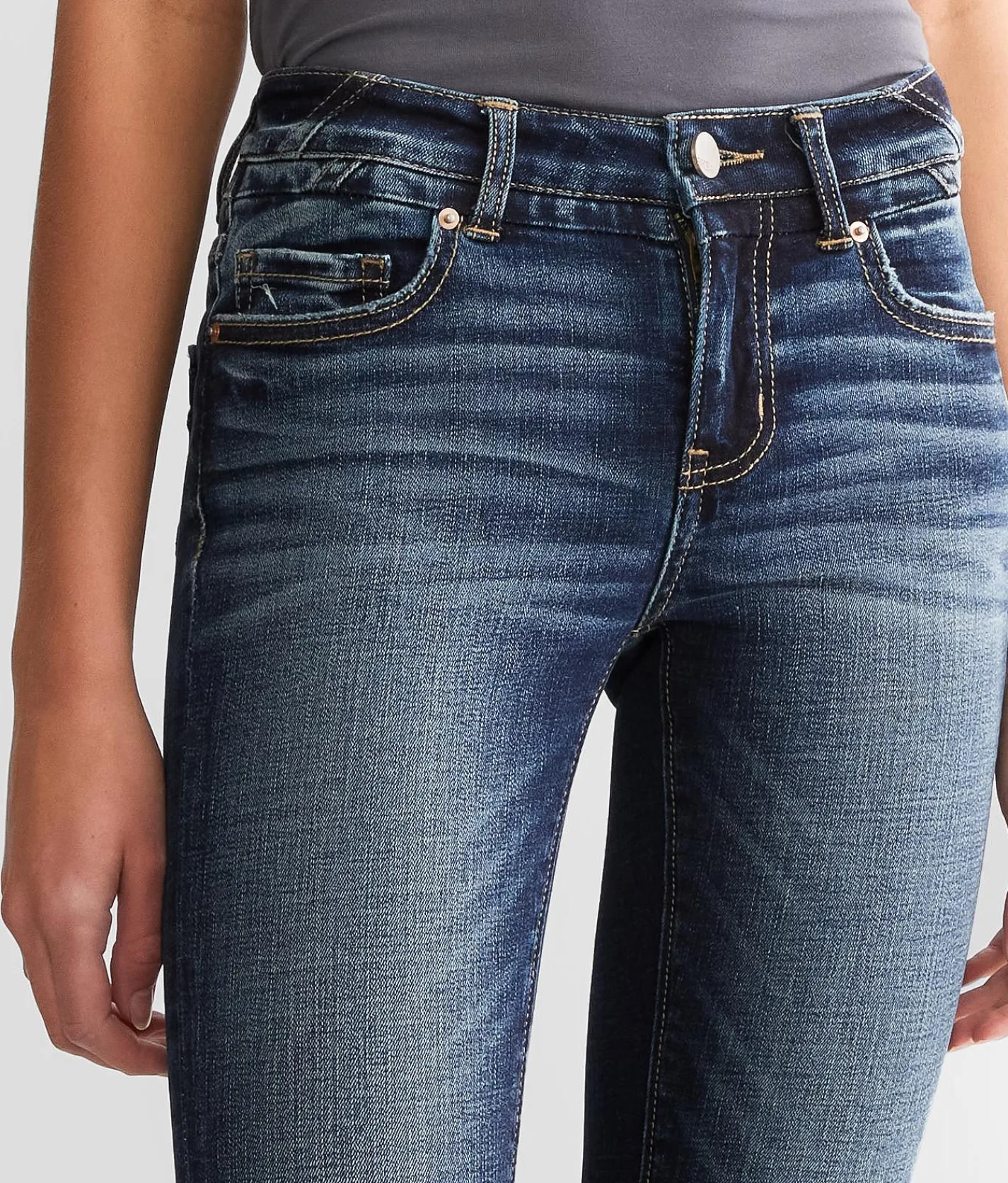 Jeans|Bottoms | BKE Stella Mid-Rise Skinny Stretch Jean Mayberry 2