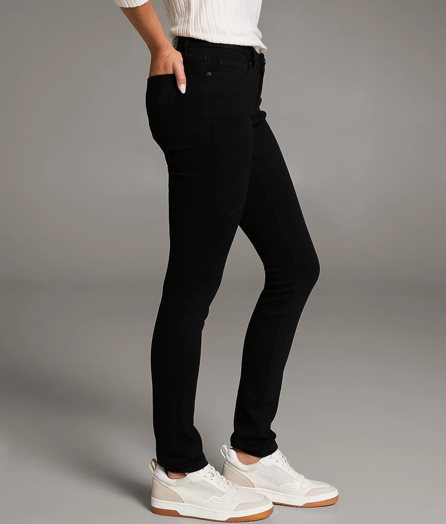 BKE Stella Skinny Stretch Jean Black New