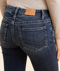BKE Stella Straight Stretch Cuffed Jean Ponce 2 New