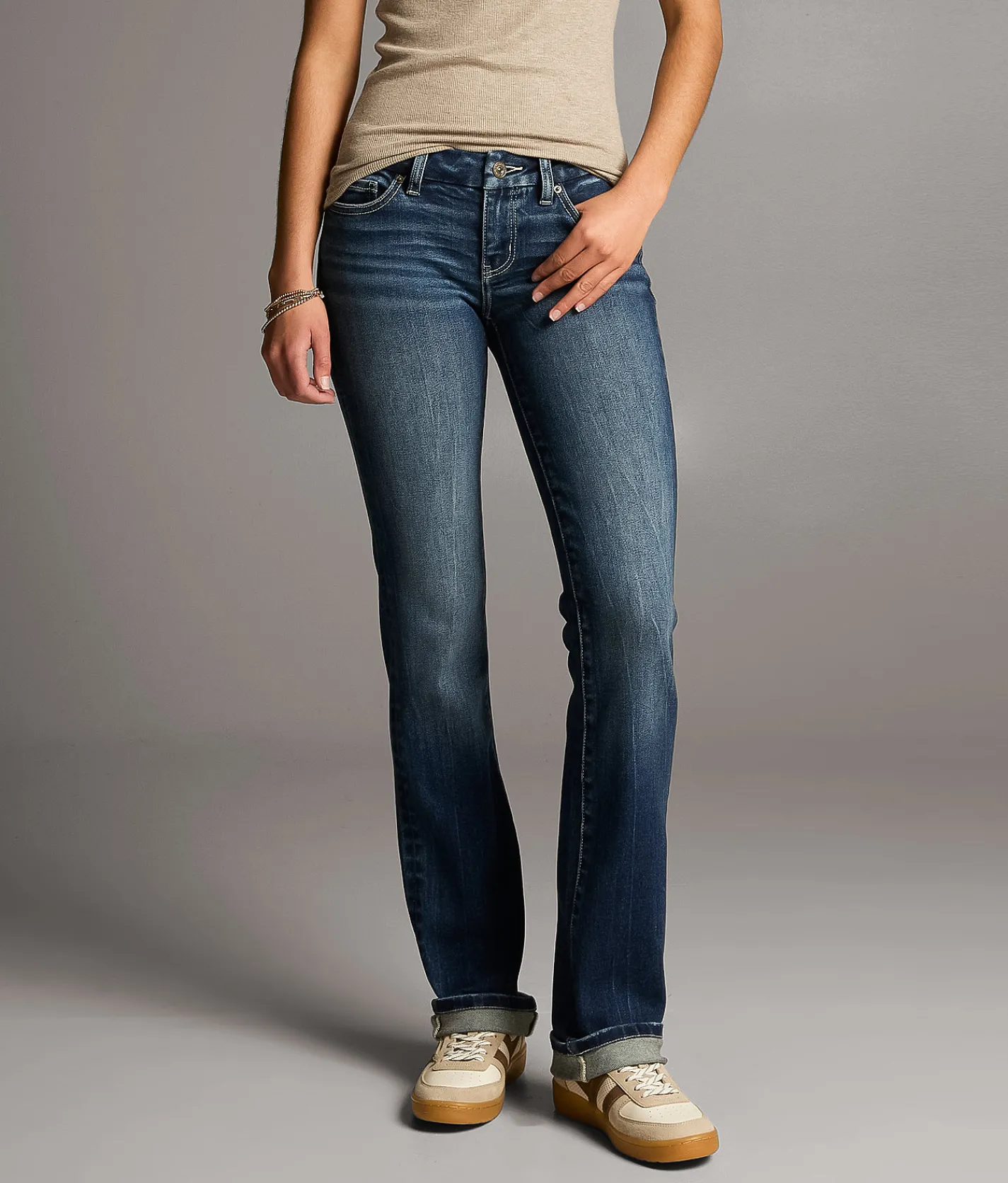 Jeans|Bottoms | BKE Stella Straight Stretch Jean Waldrop