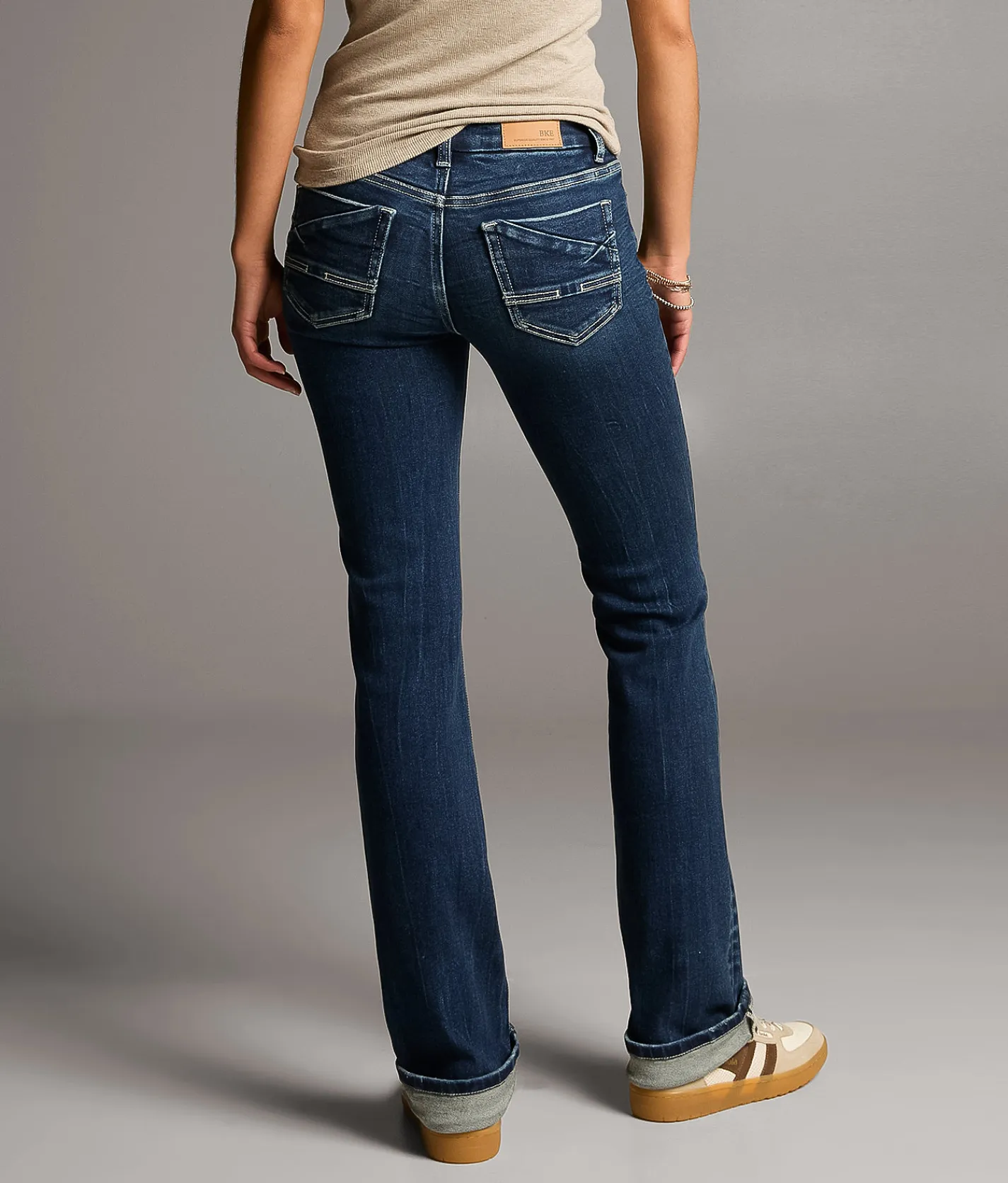 Jeans|Bottoms | BKE Stella Straight Stretch Jean Waldrop