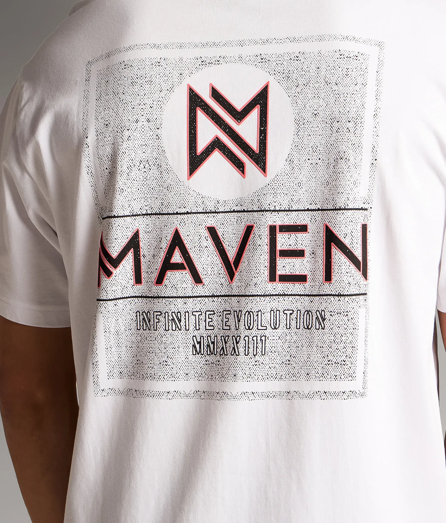 Graphic T-Shirts | Maven Co-op Stencil Performance T-Shirt White