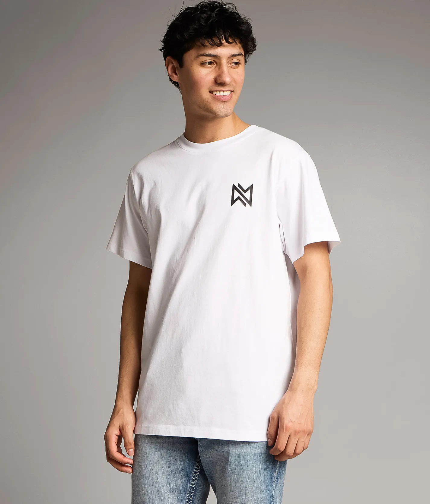 Graphic T-Shirts | Maven Co-op Stencil Performance T-Shirt White