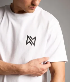 Graphic T-Shirts | Maven Co-op Stencil Performance T-Shirt White