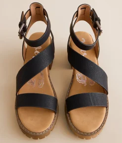 Shoes | Very G Stephanie Strappy Heeled Sandal Black