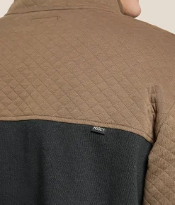 Tops | Hooey Stevie Quilted Quarter Snap Pullover Black