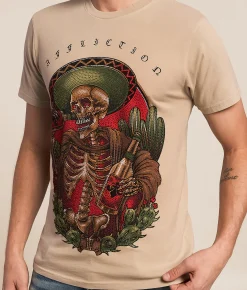 Tops|Graphic T-Shirts | Affliction Stillwater Grave T-Shirt Peyote