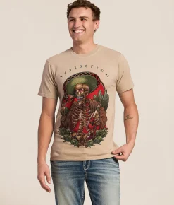 Tops|Graphic T-Shirts | Affliction Stillwater Grave T-Shirt Peyote