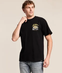 Sullen 1st In Hell T-Shirt Jet Black Discount