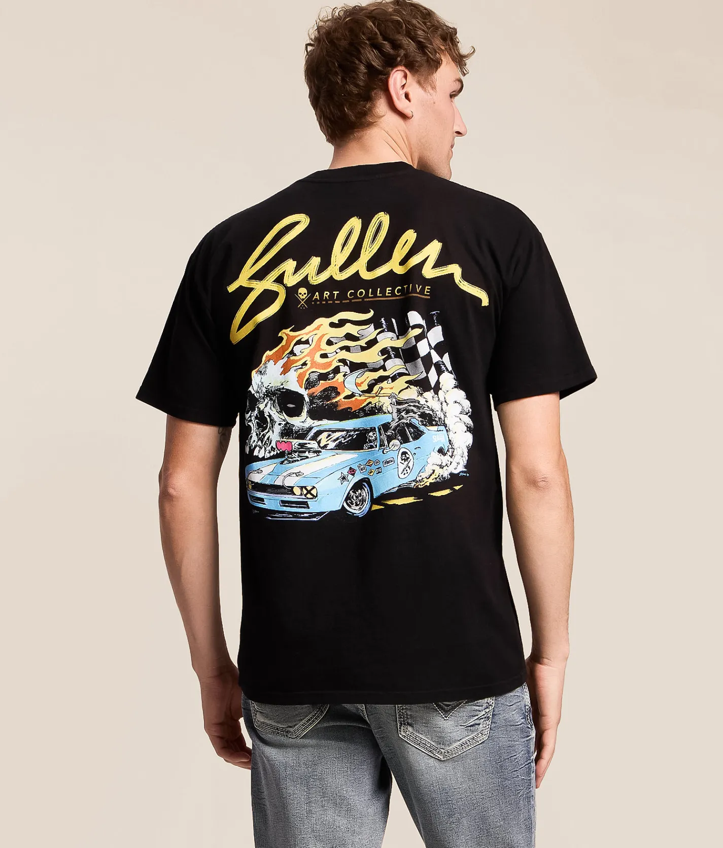 Sullen 1st In Hell T-Shirt Jet Black Discount