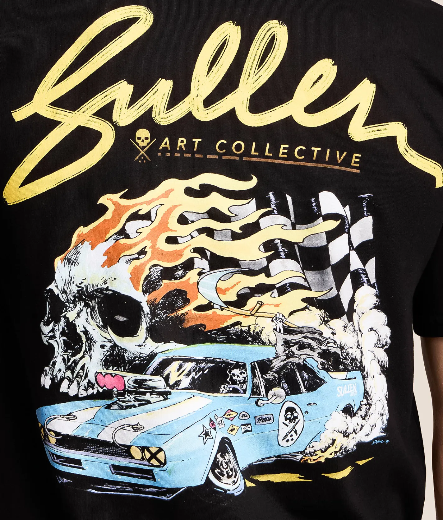 Sullen 1st In Hell T-Shirt Jet Black Discount
