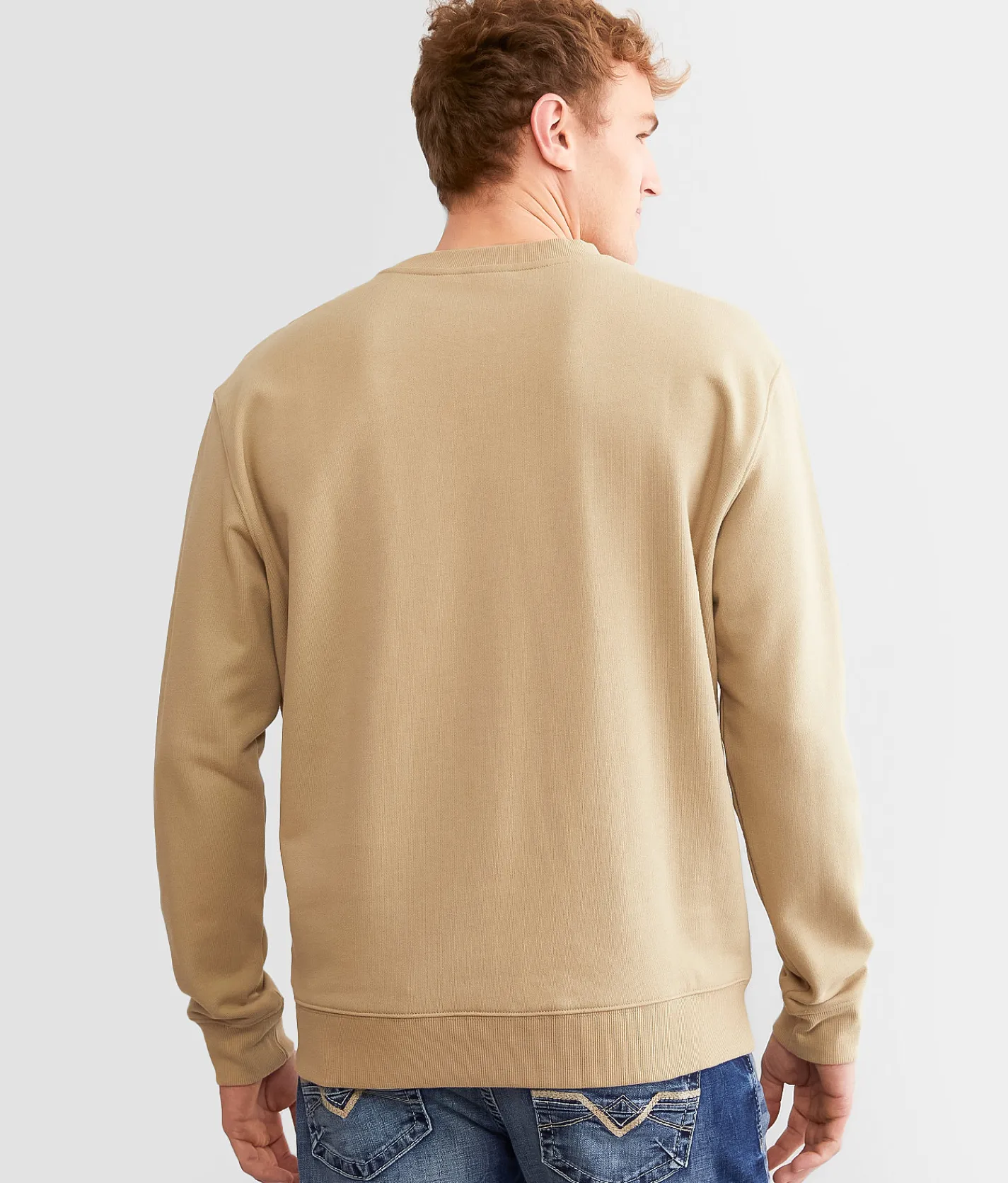 RVCA Stitched Pullover Khaki