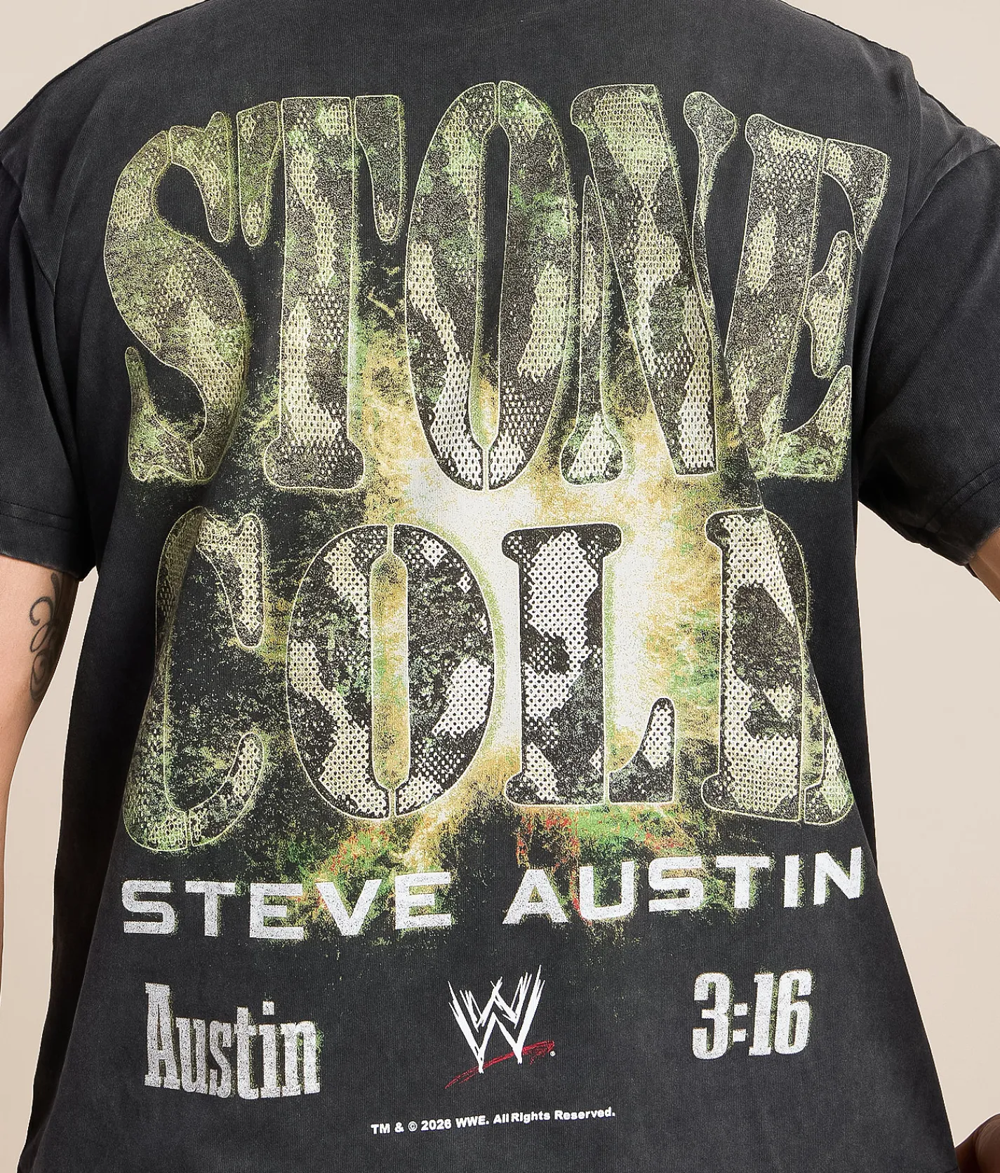 Tops|Graphic T-Shirts | ID Supply Co. Stone Cold Cerberus T-Shirt Black