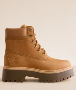 Timberland® Stone Street Leather Boot Wheat Full Grain Online