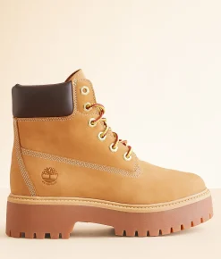 Timberland® Stone Street Mid Leather Boot Wheat