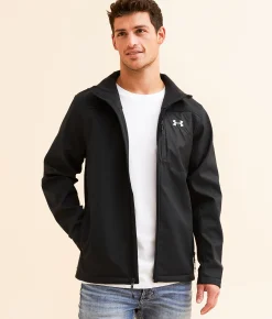 Under Armour® Storm Coldgear Infrared Jacket Black White New