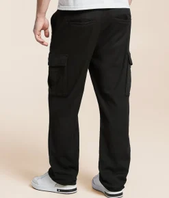 Bottoms | Departwest Straight Cargo Stretch Pant Black