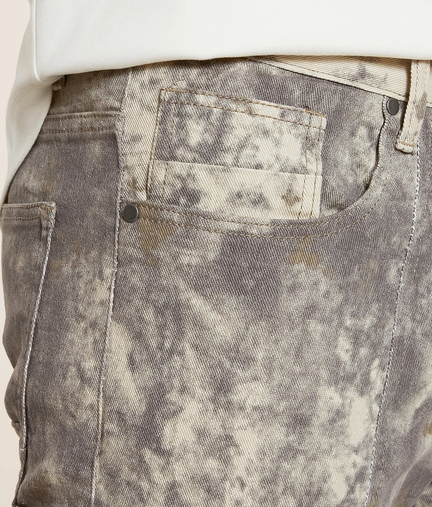 Smoke Rise® Straight Stretch Cargo Jean Solar Khaki Hot