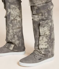 Smoke Rise® Straight Stretch Cargo Jean Solar Khaki Hot