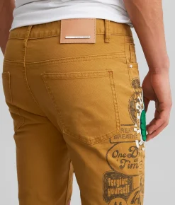 First Row® Straight Stretch Jean Wheat Clearance