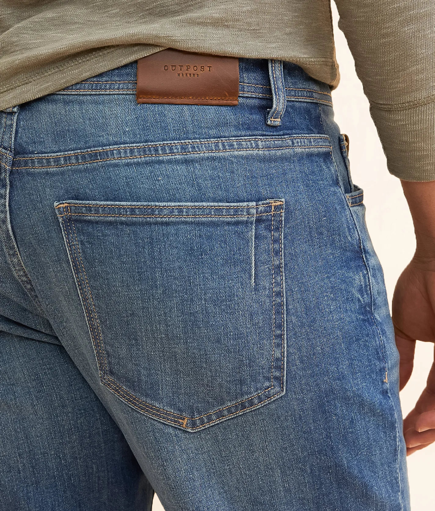 Bottoms | Outpost Makers Straight Stretch Jean Toucanet