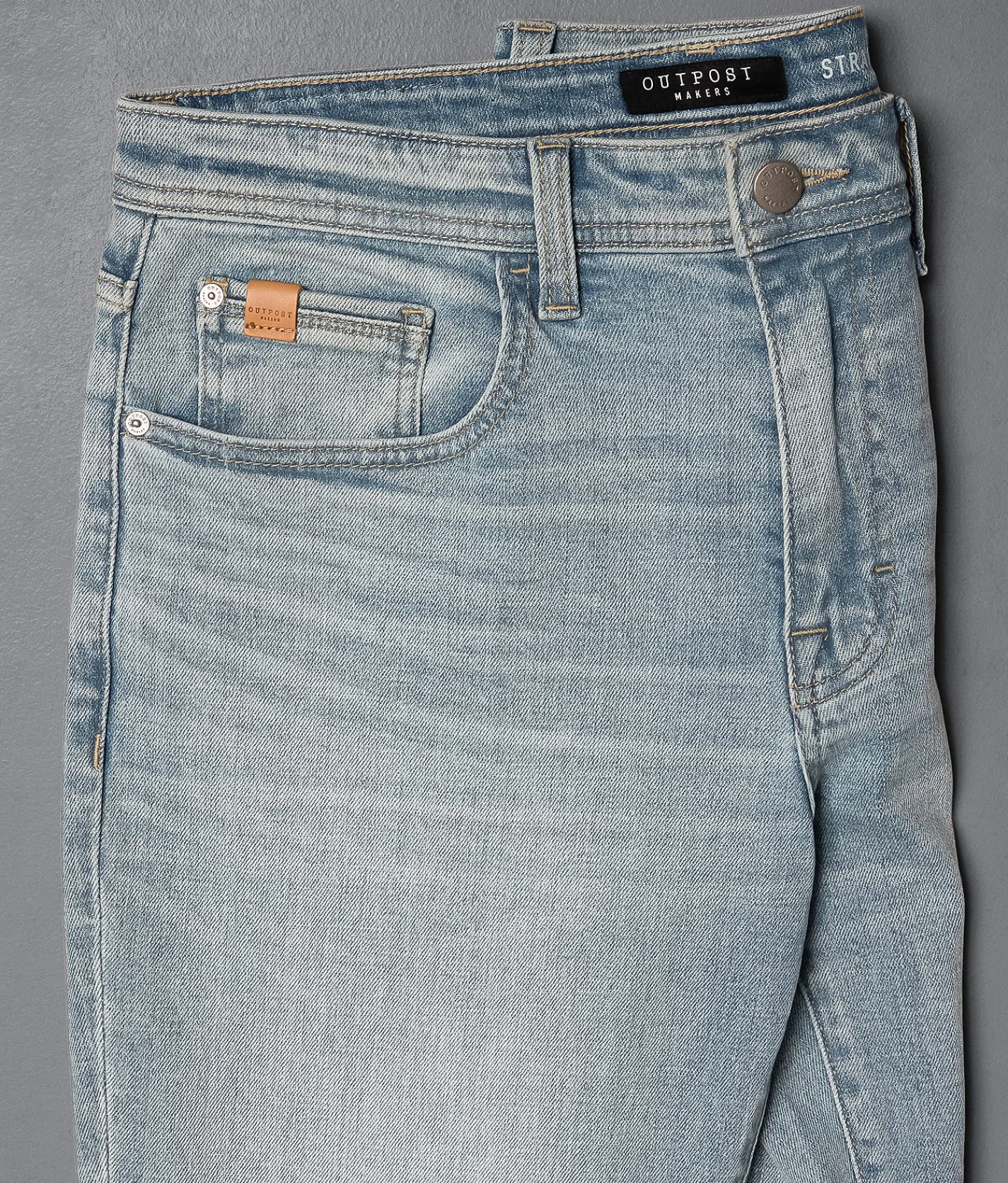 Bottoms|Jeans | Outpost Makers Straight Stretch Jean Tabbo