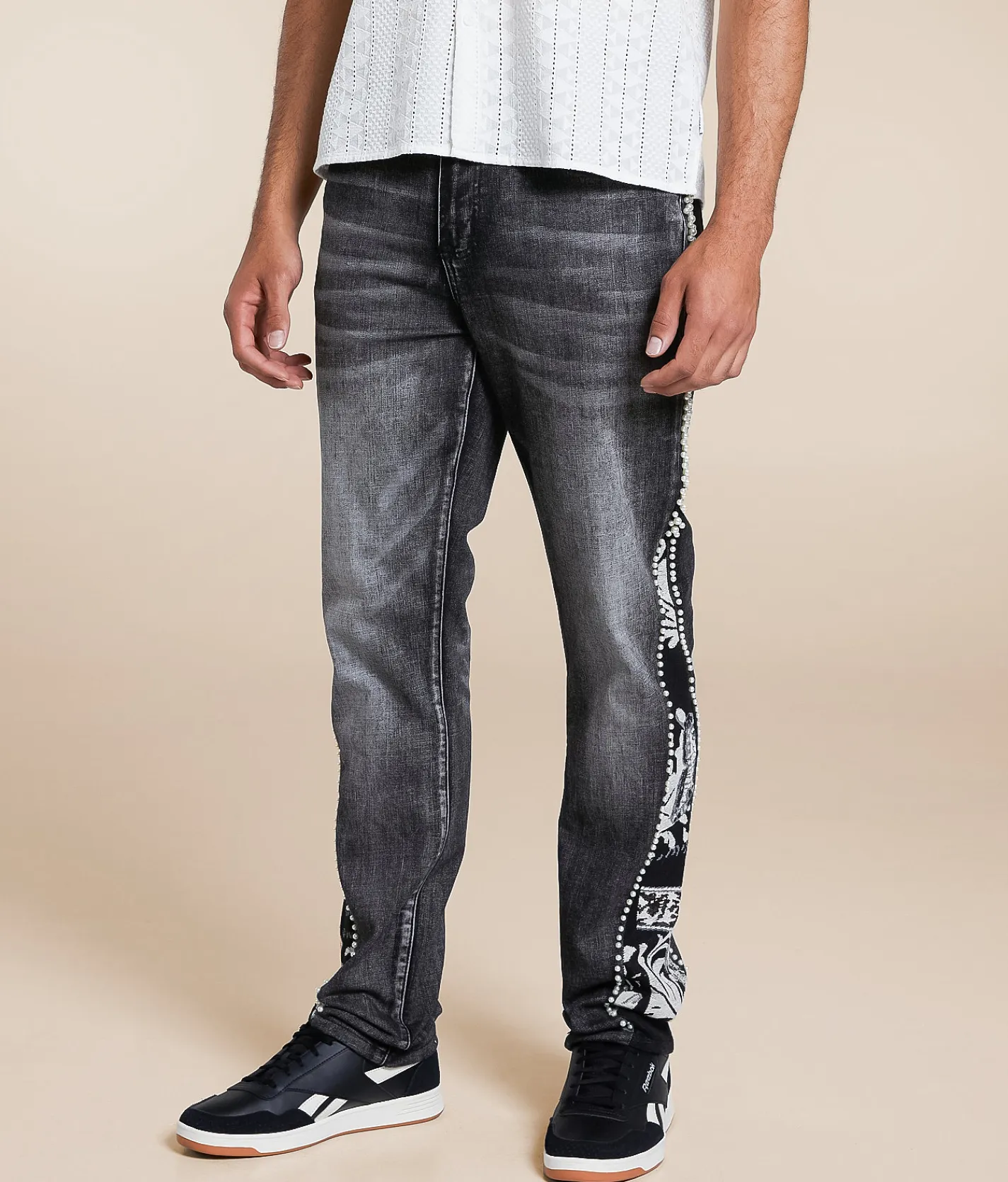 Sale Jeans|Jeans | PREME Straight Stretch Jean Black Wash