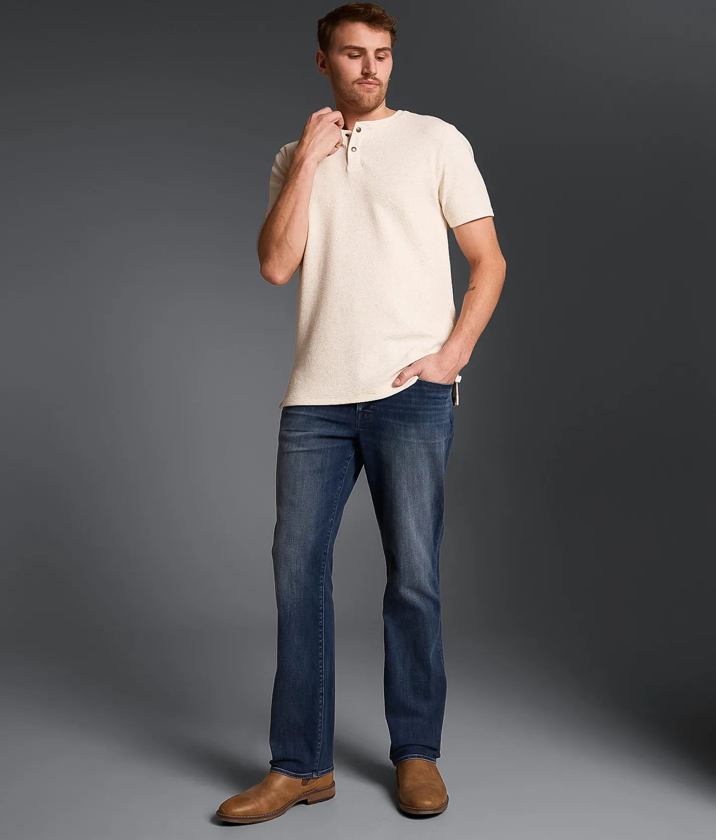 Bottoms|Bke Jeans | Outpost Makers Straight Stretch Jean Hubicki
